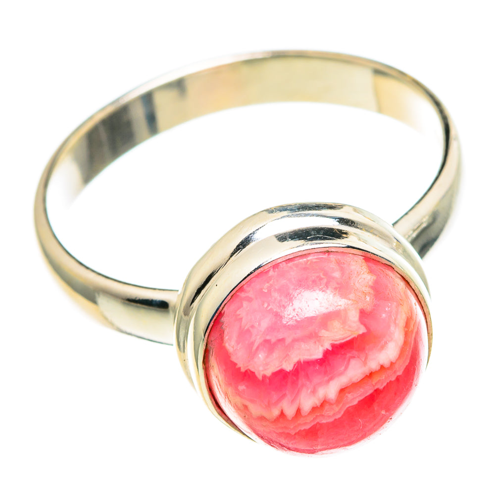 Rhodochrosite Rings handcrafted by Ana Silver Co - RING86150