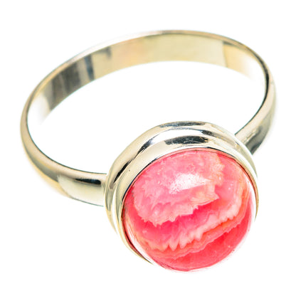 Rhodochrosite Rings handcrafted by Ana Silver Co - RING86150