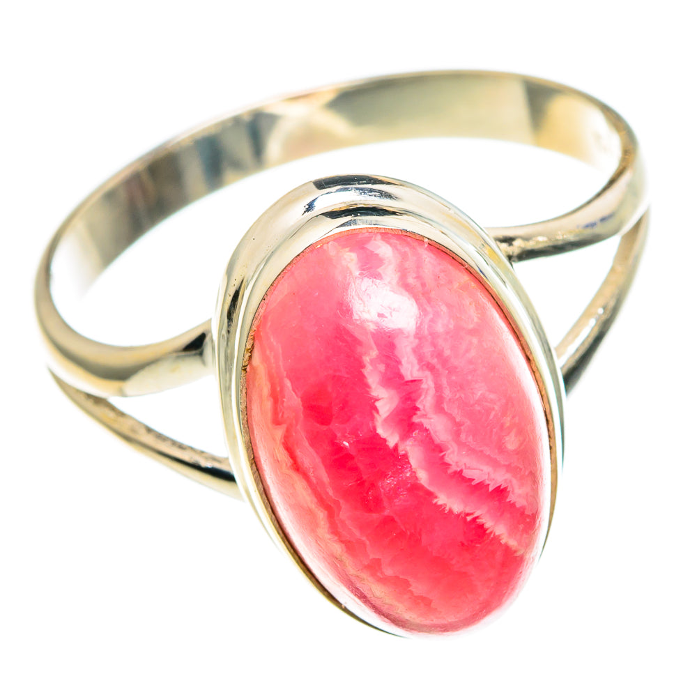 Rhodochrosite Rings handcrafted by Ana Silver Co - RING86152