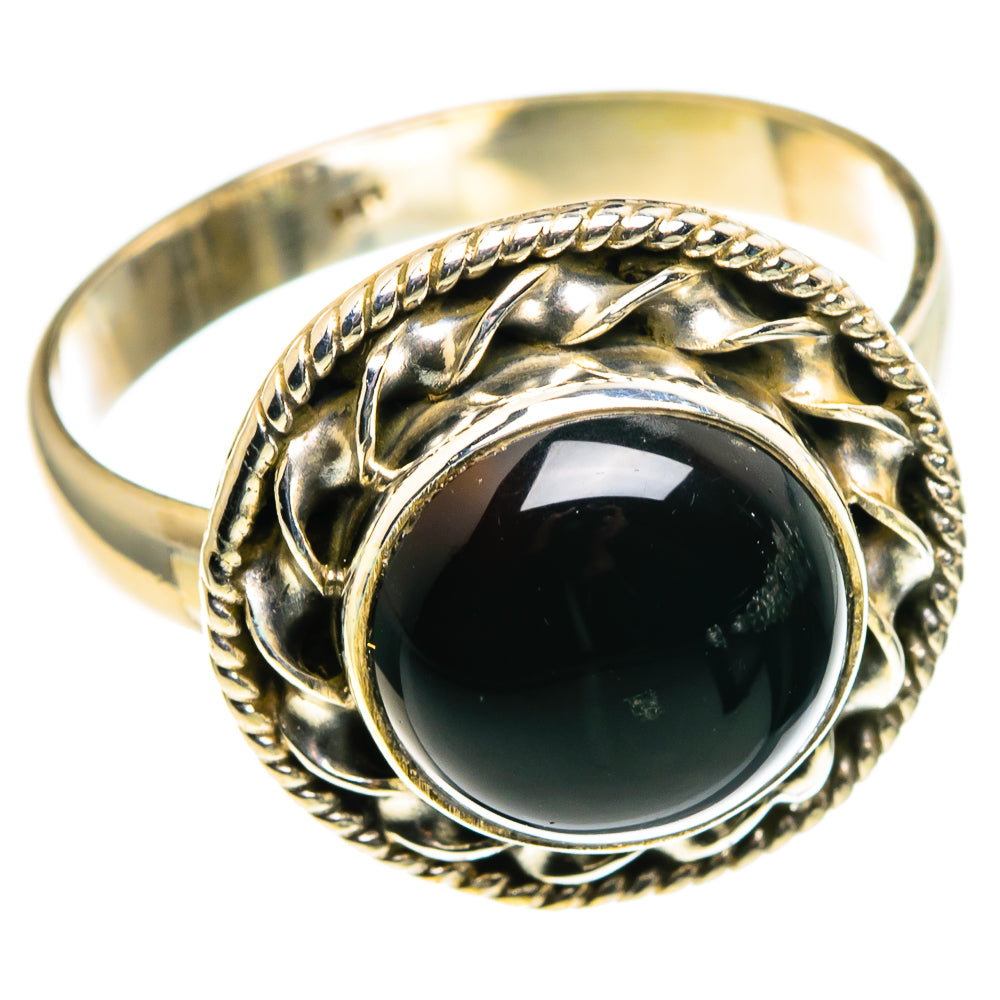 Black Onyx Rings handcrafted by Ana Silver Co - RING86160