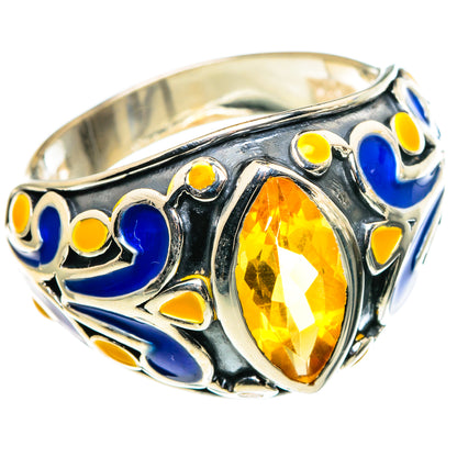 Citrine Rings handcrafted by Ana Silver Co - RING86164