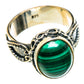 Malachite Rings handcrafted by Ana Silver Co - RING86181