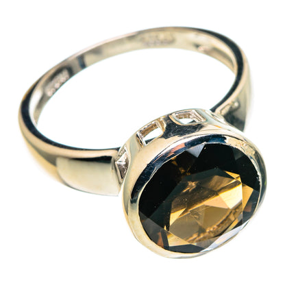 Smoky Quartz Rings handcrafted by Ana Silver Co - RING86186