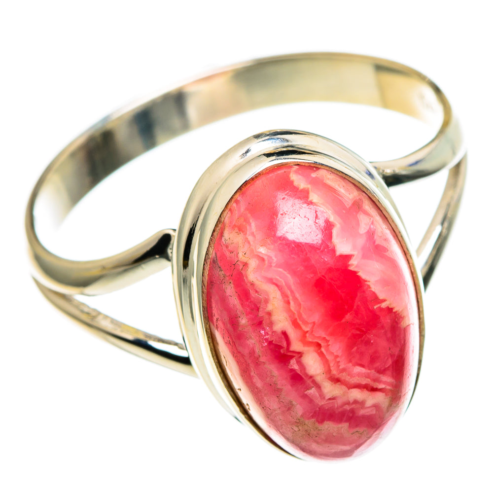 Rhodochrosite Rings handcrafted by Ana Silver Co - RING86190