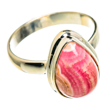 Rhodochrosite Rings handcrafted by Ana Silver Co - RING86192