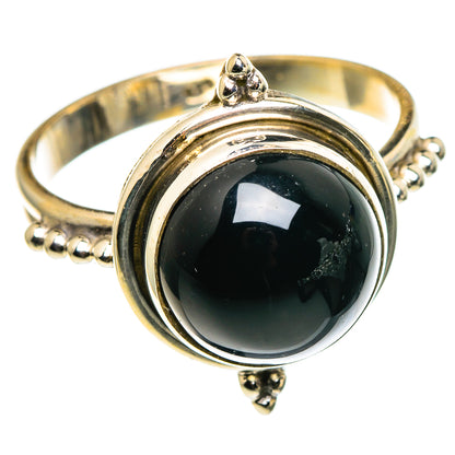 Black Onyx Rings handcrafted by Ana Silver Co - RING86201