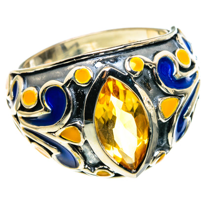 Citrine Rings handcrafted by Ana Silver Co - RING86207