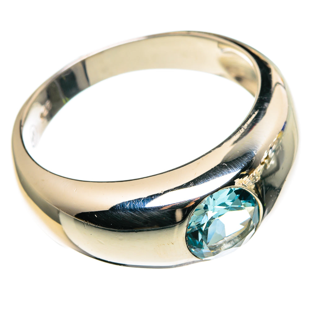 Blue Topaz Rings handcrafted by Ana Silver Co - RING86210