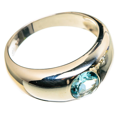 Blue Topaz Rings handcrafted by Ana Silver Co - RING86210