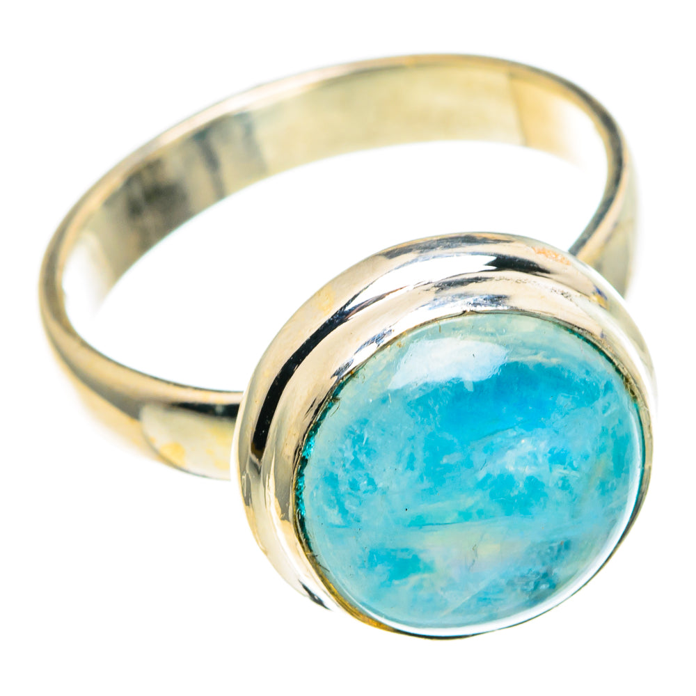 Rainbow Moonstone Rings handcrafted by Ana Silver Co - RING86218