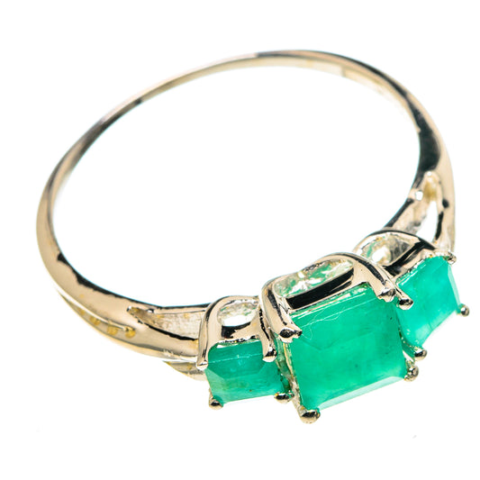 Emerald Rings handcrafted by Ana Silver Co - RING86220