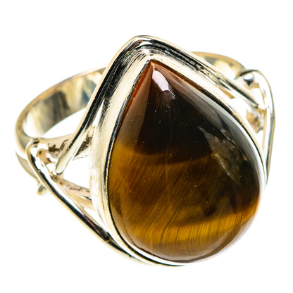 Tiger Eye Rings handcrafted by Ana Silver Co - RING86225
