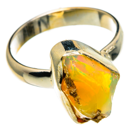 Ethiopian Opal Rings handcrafted by Ana Silver Co - RING86245