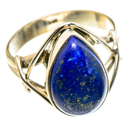 Lapis Lazuli Rings handcrafted by Ana Silver Co - RING86250