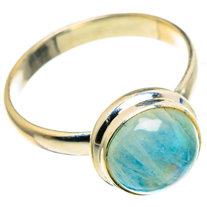 Rainbow Moonstone Rings handcrafted by Ana Silver Co - RING86256 - Photo 2