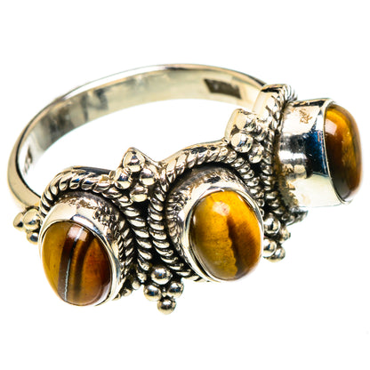 Tiger Eye Rings handcrafted by Ana Silver Co - RING86261