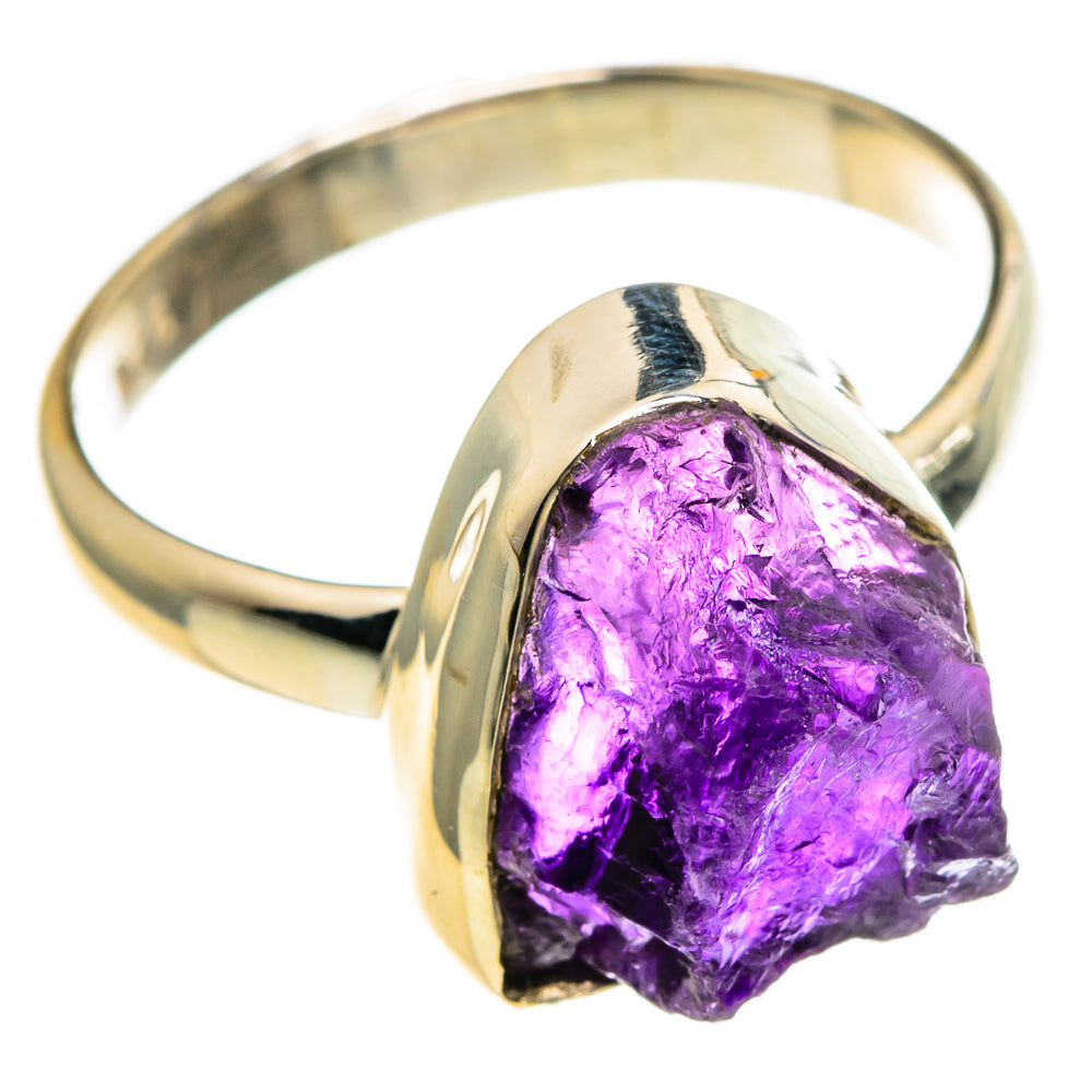 Amethyst Rings handcrafted by Ana Silver Co - RING86269 - Photo 2