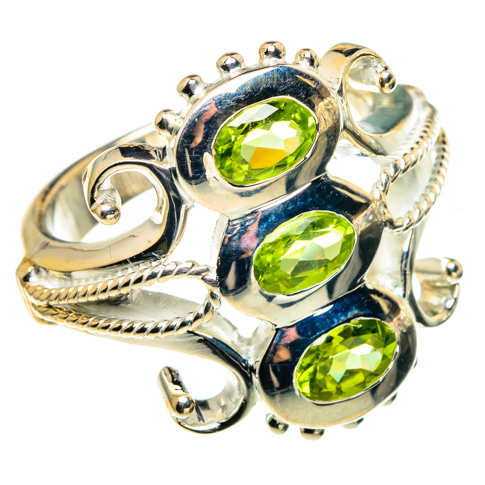 Peridot Rings handcrafted by Ana Silver Co - RING86288