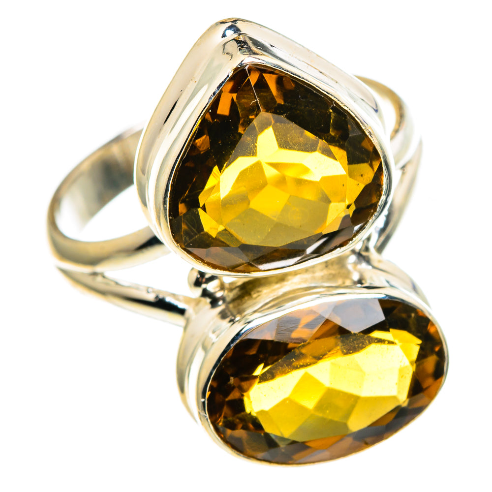 Mandarin Citrine Rings handcrafted by Ana Silver Co - RING86296