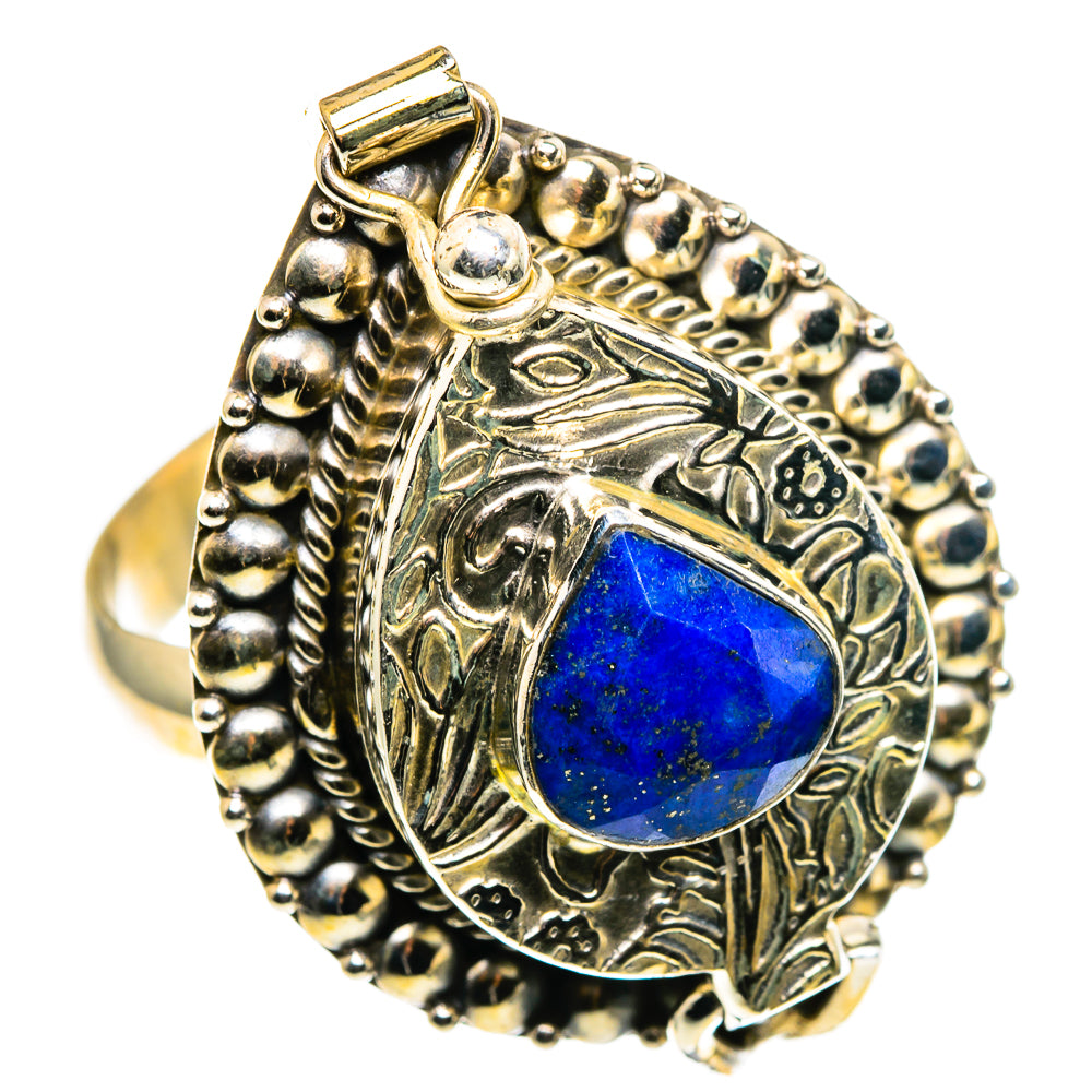 Lapis Lazuli Rings handcrafted by Ana Silver Co - RING86310