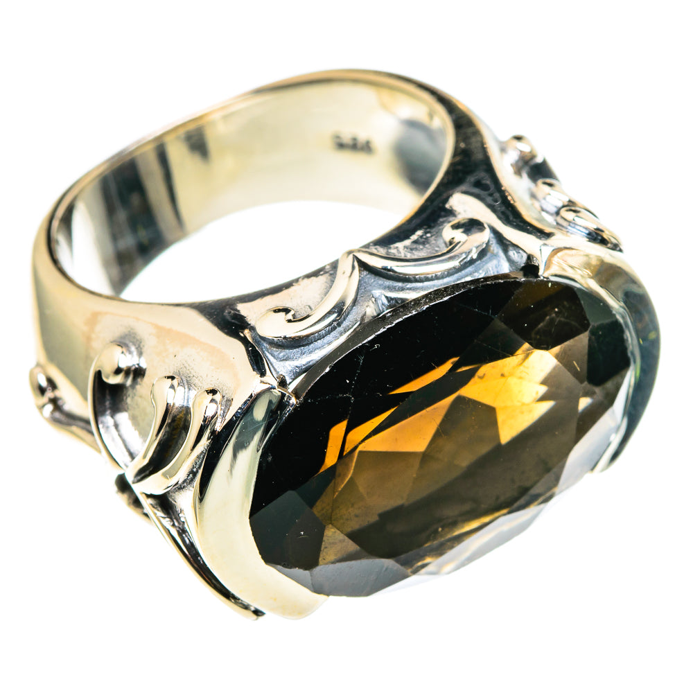 Smoky Quartz Rings handcrafted by Ana Silver Co - RING86325