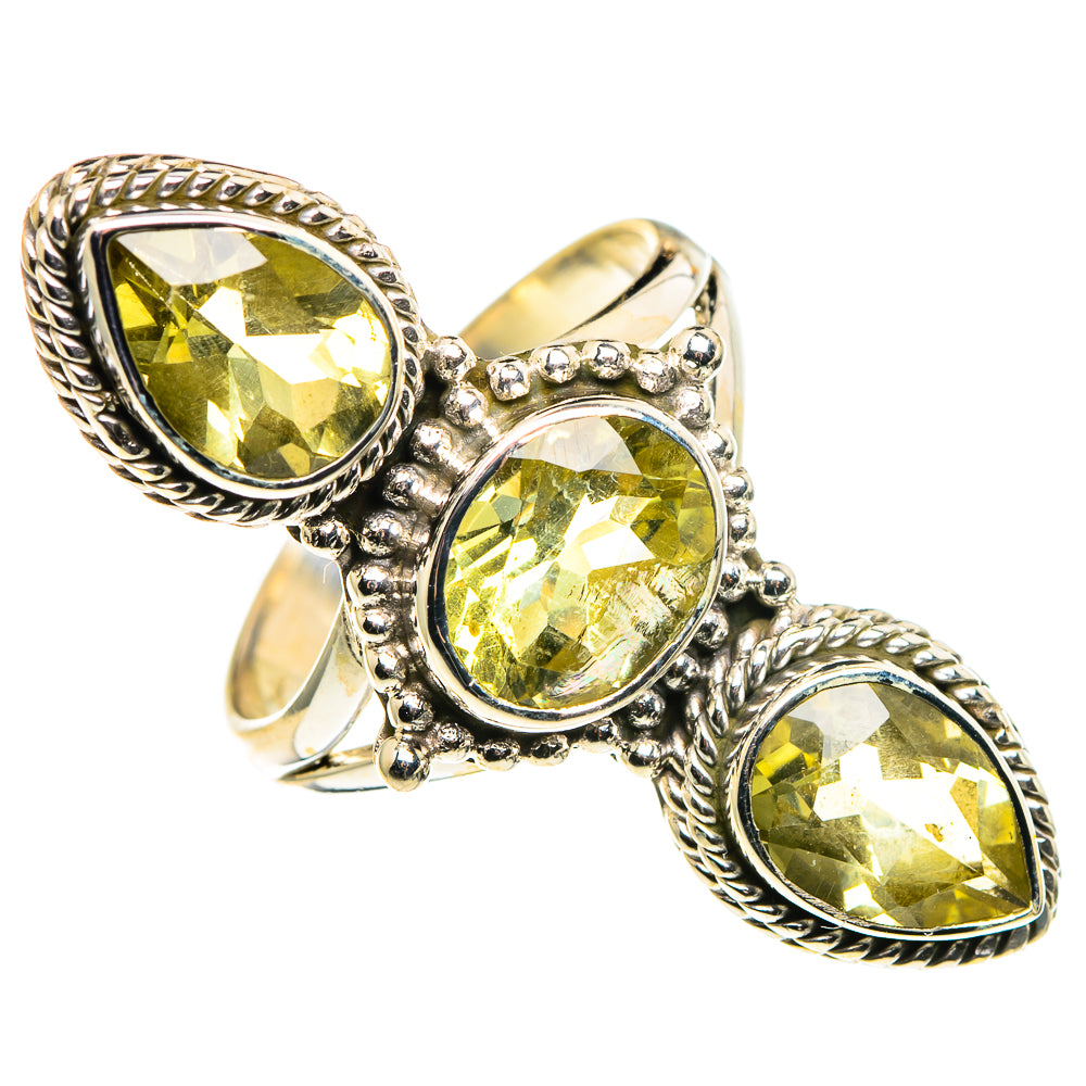 Citrine Rings handcrafted by Ana Silver Co - RING86341