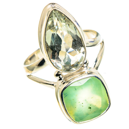Prehnite Rings handcrafted by Ana Silver Co - RING86354