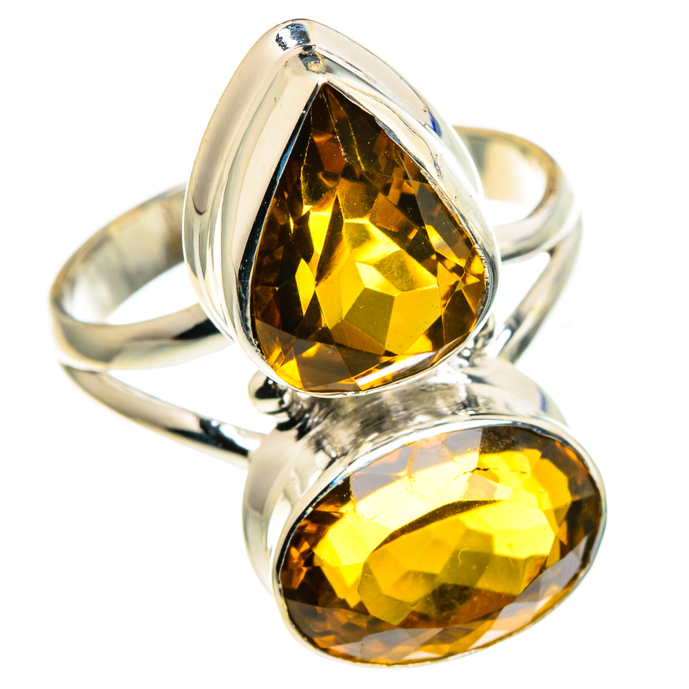 Mandarin Citrine Rings handcrafted by Ana Silver Co - RING86364