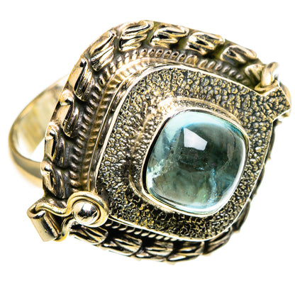 Aquamarine Rings handcrafted by Ana Silver Co - RING86371