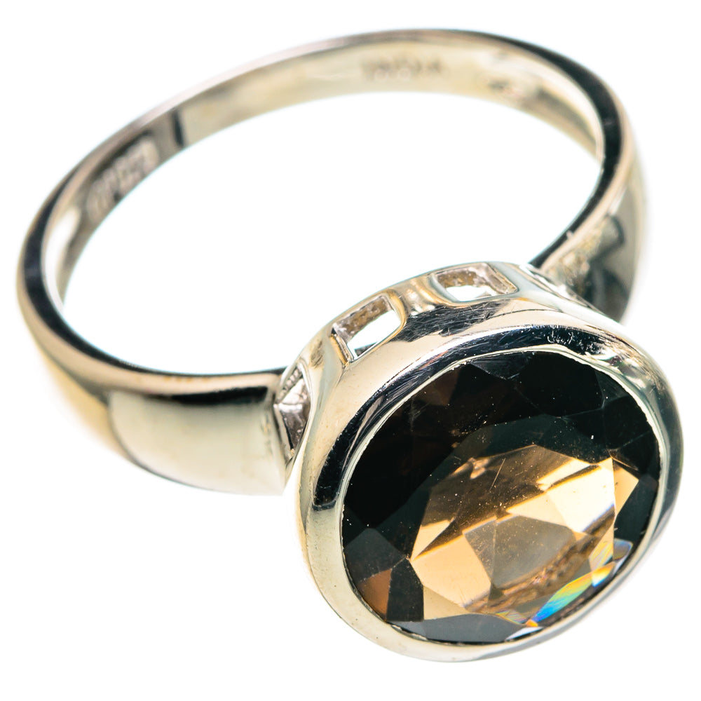 Smoky Quartz Rings handcrafted by Ana Silver Co - RING86384