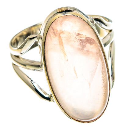 Rose Quartz Rings handcrafted by Ana Silver Co - RING86394