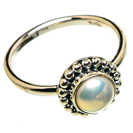 Cultured Pearl Rings handcrafted by Ana Silver Co - RING86404
