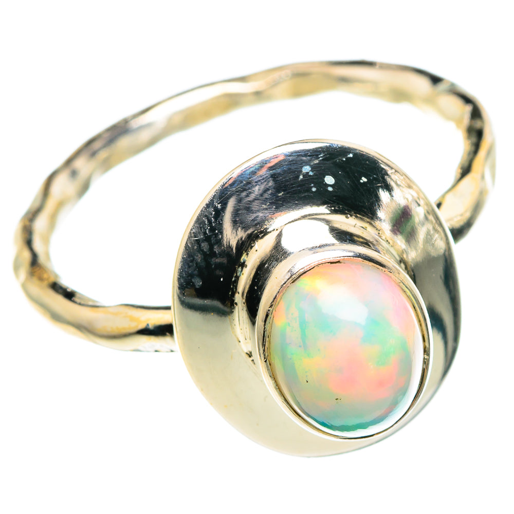 Ethiopian Opal Rings handcrafted by Ana Silver Co - RING86408