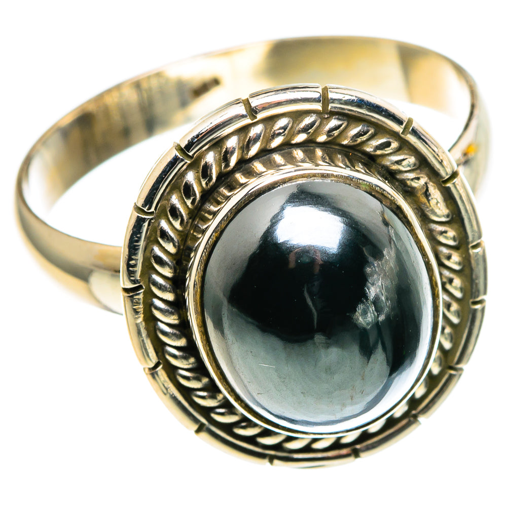 Hematite Rings handcrafted by Ana Silver Co - RING86410
