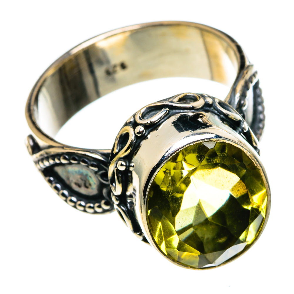 Citrine Rings handcrafted by Ana Silver Co - RING86413