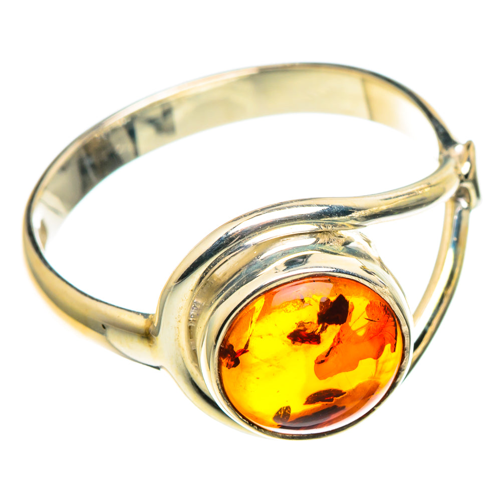 Baltic Amber Rings handcrafted by Ana Silver Co - RING86430