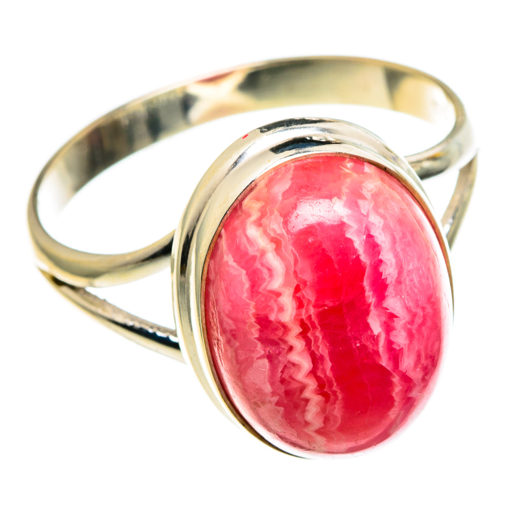 Rhodochrosite Rings handcrafted by Ana Silver Co - RING86431