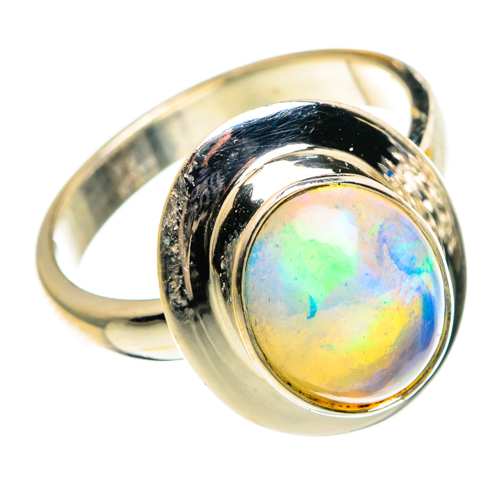 Ethiopian Opal Rings handcrafted by Ana Silver Co - RING86444