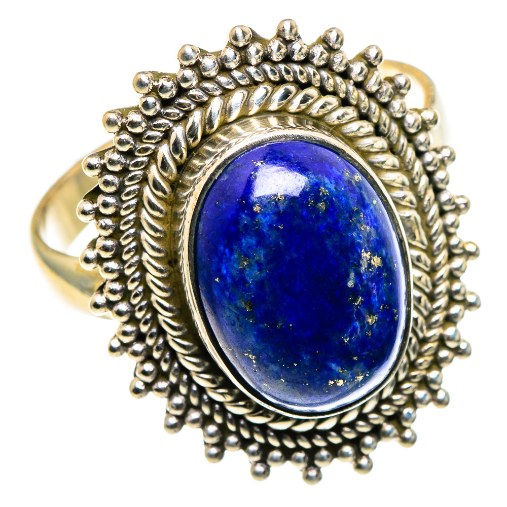 Lapis Lazuli Rings handcrafted by Ana Silver Co - RING86450