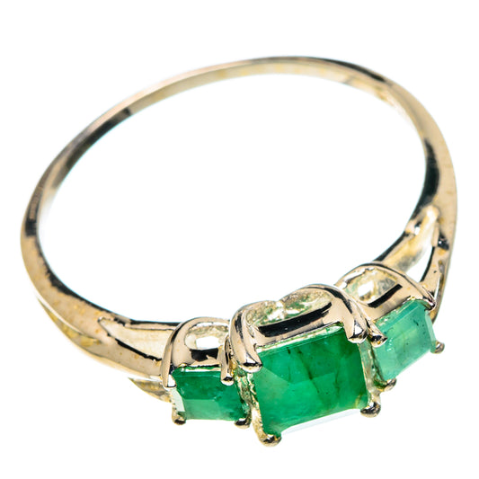 Emerald Rings handcrafted by Ana Silver Co - RING86453