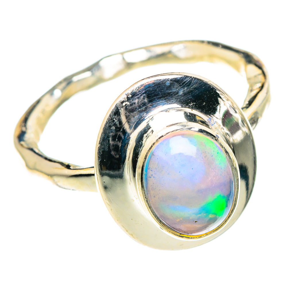 Ethiopian Opal Rings handcrafted by Ana Silver Co - RING86478