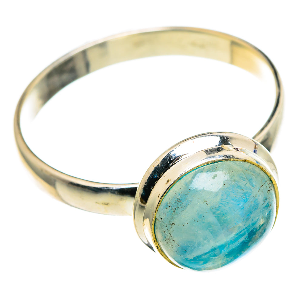 Rainbow Moonstone Rings handcrafted by Ana Silver Co - RING86484