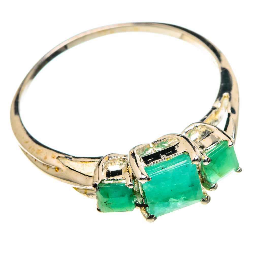 Emerald Rings handcrafted by Ana Silver Co - RING86486