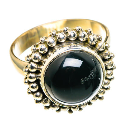 Black Onyx Rings handcrafted by Ana Silver Co - RING86503