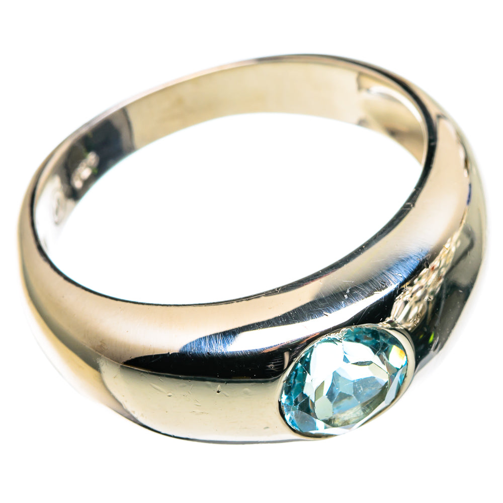 Blue Topaz Rings handcrafted by Ana Silver Co - RING86516