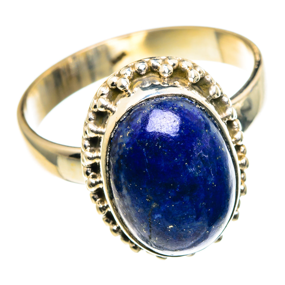 Lapis Lazuli Rings handcrafted by Ana Silver Co - RING86518