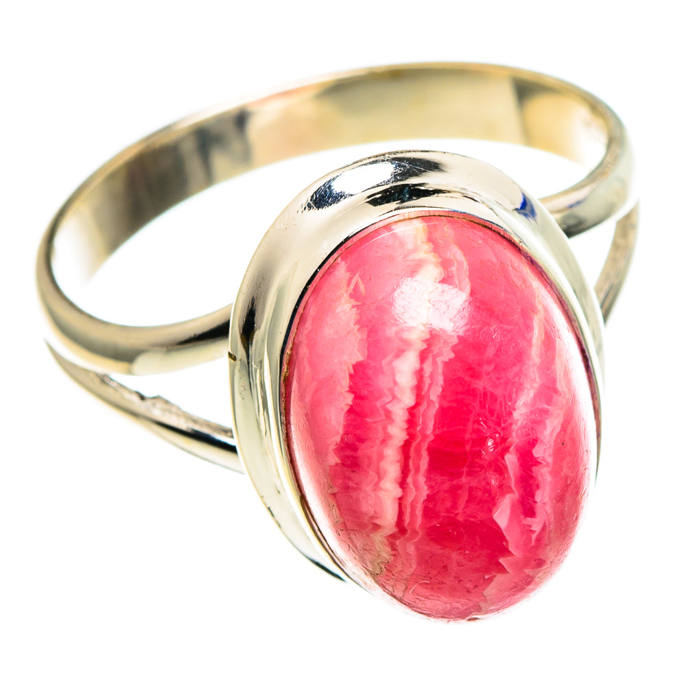 Rhodochrosite Rings handcrafted by Ana Silver Co - RING86532