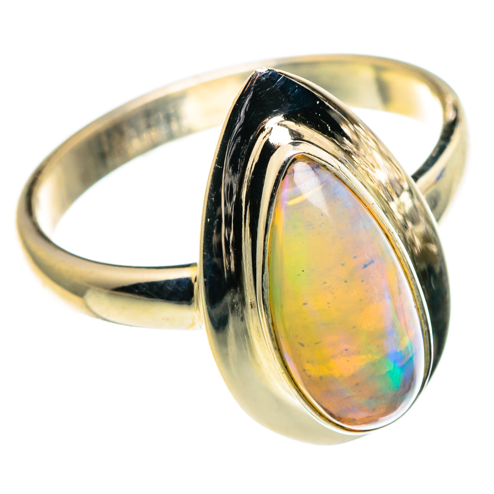 Ethiopian Opal Rings handcrafted by Ana Silver Co - RING86544