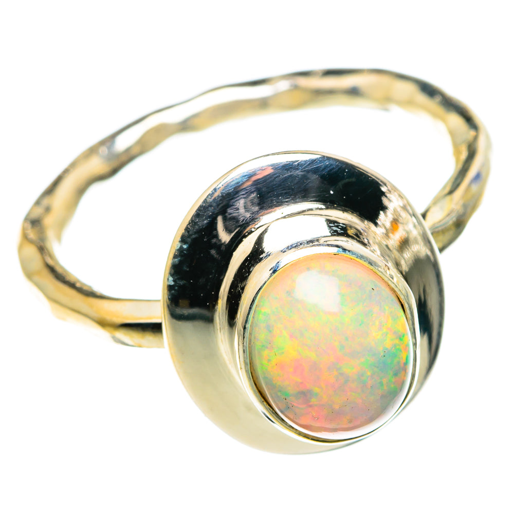 Ethiopian Opal Rings handcrafted by Ana Silver Co - RING86545