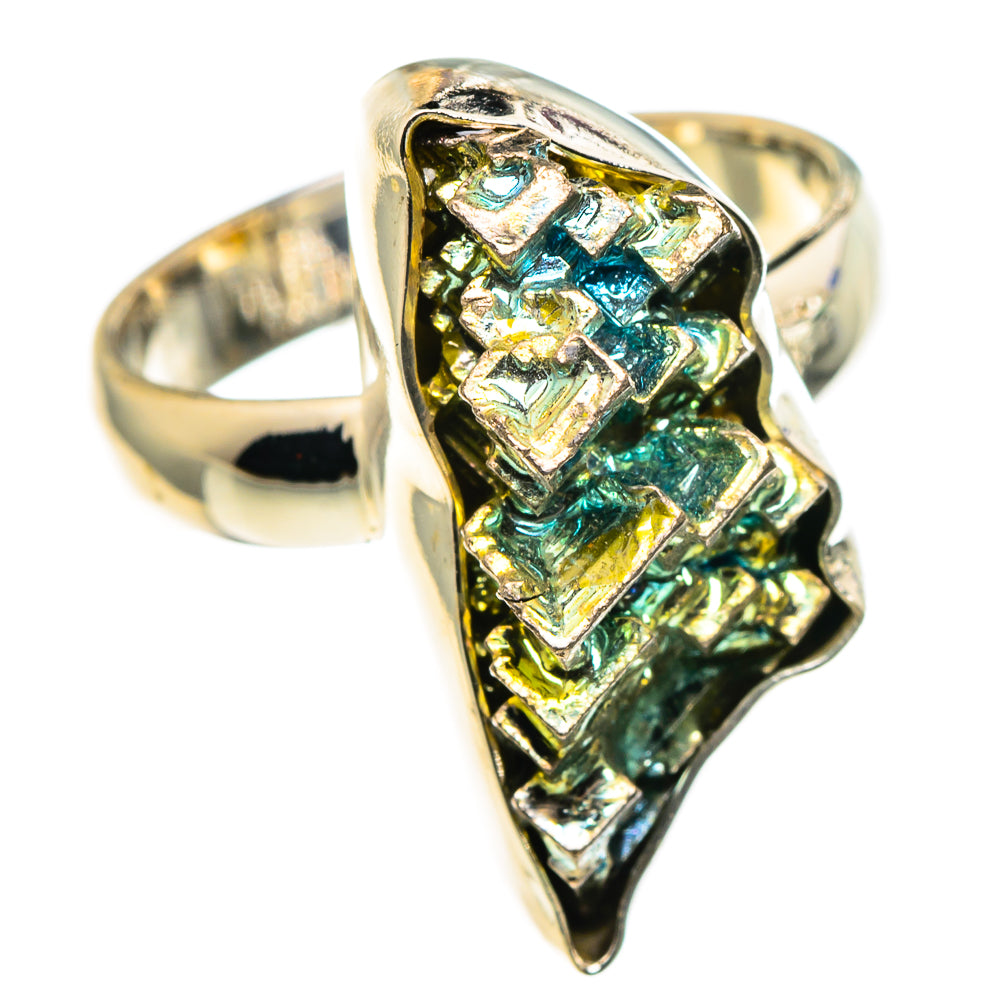 Bismuth Crystal Rings handcrafted by Ana Silver Co - RING86573